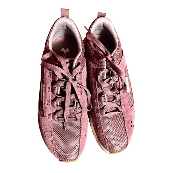 Under Armour Women's 10 Lilac Purple Athletic Running Shoes Sneakers - Picture 2 of 11